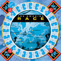 The Amazing Race Board Game Digital ARt